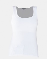 Queenspark Formal Core Knit Cami White Photo