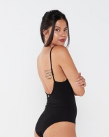 Paige Smith V Neck Bodysuit Black Photo