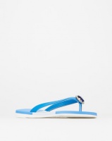 VIA Beach Col Merissa Jewel Flip Flop Blue Photo