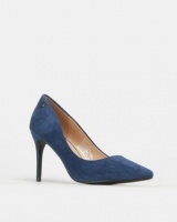 Polo Candice Suede Court Heels Navy Photo