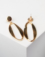 All Heart Large Drop Earrings Gold Photo