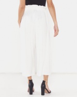 Michelle Ludek Molly Cropped Wide Pants White Photo