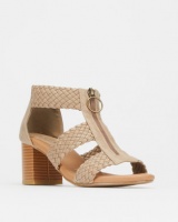 SOA Nile Block Heels Taupe Photo