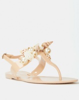 Queenspark Seashell Jelly Nude Sandals Photo