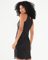 cath.nic By Queenspark Sequence Embellished Knit Dress Black cath.nic By Queenspark Sequence Embellished Knit Dress Black Photo