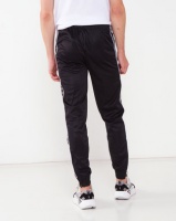 K Star 7 K-Star 7 Snap Tricot Trackpant With Tape Detail Black Photo