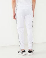 K Star 7 K-Star 7 Snap Tricot Trackpant With Tape Detail White Photo