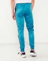 K Star 7 K-Star 7 Snap Tricot Trackpant With Tape Detail Teal Photo