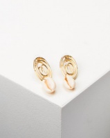 Lily Rose Lily & Rose Swirl Drop Earrings Gold Photo