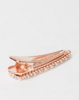 Lily Rose Lily & Rose Beaded Border Hair Clip Rose Gold Photo