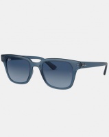 Ray Ban Ray-Ban RB4323 Sunglasses Transparent/Dark Blue Photo