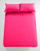 Utopia Fitted Sheet Cerise Photo