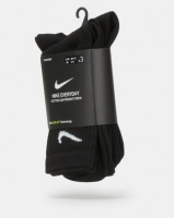 Nike Performance U NK Everyday LTWT Crew Socks 3PR Black Photo