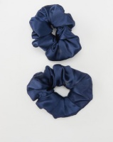 Jewels and Lace Scrunchies Navy Photo