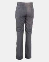 Polo Mens Grey Classic Custom Fit Formal Trouser Photo