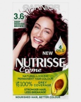 Garnier Nutrisse Creme Permanent Hair Dye Deep Reddish Brown 3.6 Photo