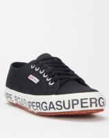 Superga Cotlettering Logo Sneakers Black Photo