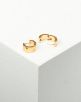 Xcalibur Huggy Earrings Gold-tone Photo