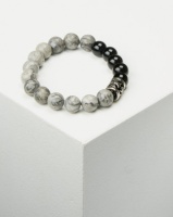Xcalibur Beaded Bracelet Grey/Black Photo