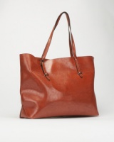Utopia Leatherlike Shopper Bag Tan Photo