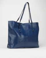 Utopia Leatherlike Shopper Bag Navy Photo