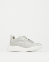 Steve Madden Quade Sneakers Silver Photo