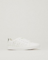 Foot Focus N'Demand Lace Up Sneakers White Photo