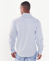 JCrew Stripe Formal Shirt Blue Photo