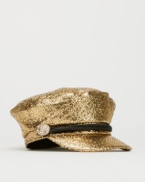 Queenspark Metallic Marine Hat Gold Photo