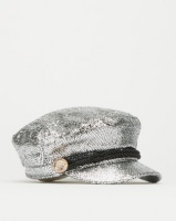 Queenspark Metallic Marine Hat Silver Photo