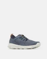 Caterpillar Electroplate Leather Sneakers Blue Night Photo