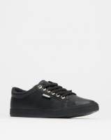 Kangol Lace Up Sneakers Black Photo