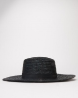 Billabong Boater Straw Hat Black Photo