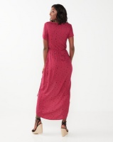 Hurley Dot Party Dress Red Photo