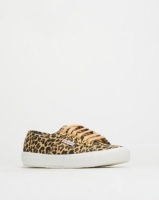 Superga Canvas Printed Sneakers Classic Leopard Photo