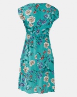 Cherry Melon Oriental Crossover Dress Blue Photo