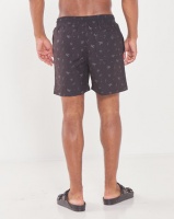 Rip Curl Skulls & Dagger Volley Swimshorts Black Photo