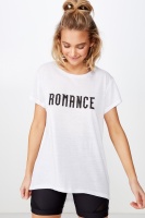 Body - Classic Crew T-Shirt - White/ romance Photo