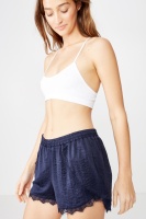 Body - Textured Satin Short - Navy Photo