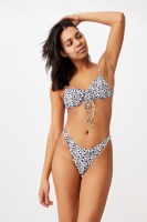 Body - High Side Thong Bikini Bottom - Mono leopard Photo