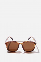 Cotton On - Armstrong Sunglasses - Amber tort Photo