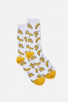 Factorie - Jersey Sock - Banana yardage Photo