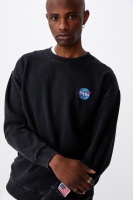 Factorie - Elevated License Crew - Lcn nas washed black/nasa meat ball Photo
