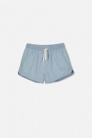 Free by Cotton On - Willow Woven Short - Chambray Photo
