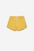 Free by Cotton On - Willow Woven Short - Gold rush Photo