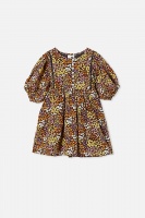 Cotton On Kids - Gia Short Sleeve Dress - Phantom floral fields Photo