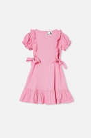 Cotton On Kids - Beattie Short Sleeve Dress - Pink punch Photo