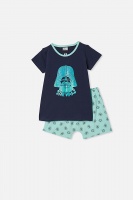 Cotton On Kids - Hudson Short Sleeve Pyjama Set - Mint breeze star wars Photo