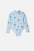 Cotton On Kids - Lydia One Piece - Frosty blue/pretty floral Photo