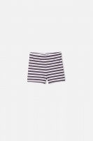Cotton On Kids - Billy Boyleg Swim Trunk - Navy/white stripe Photo